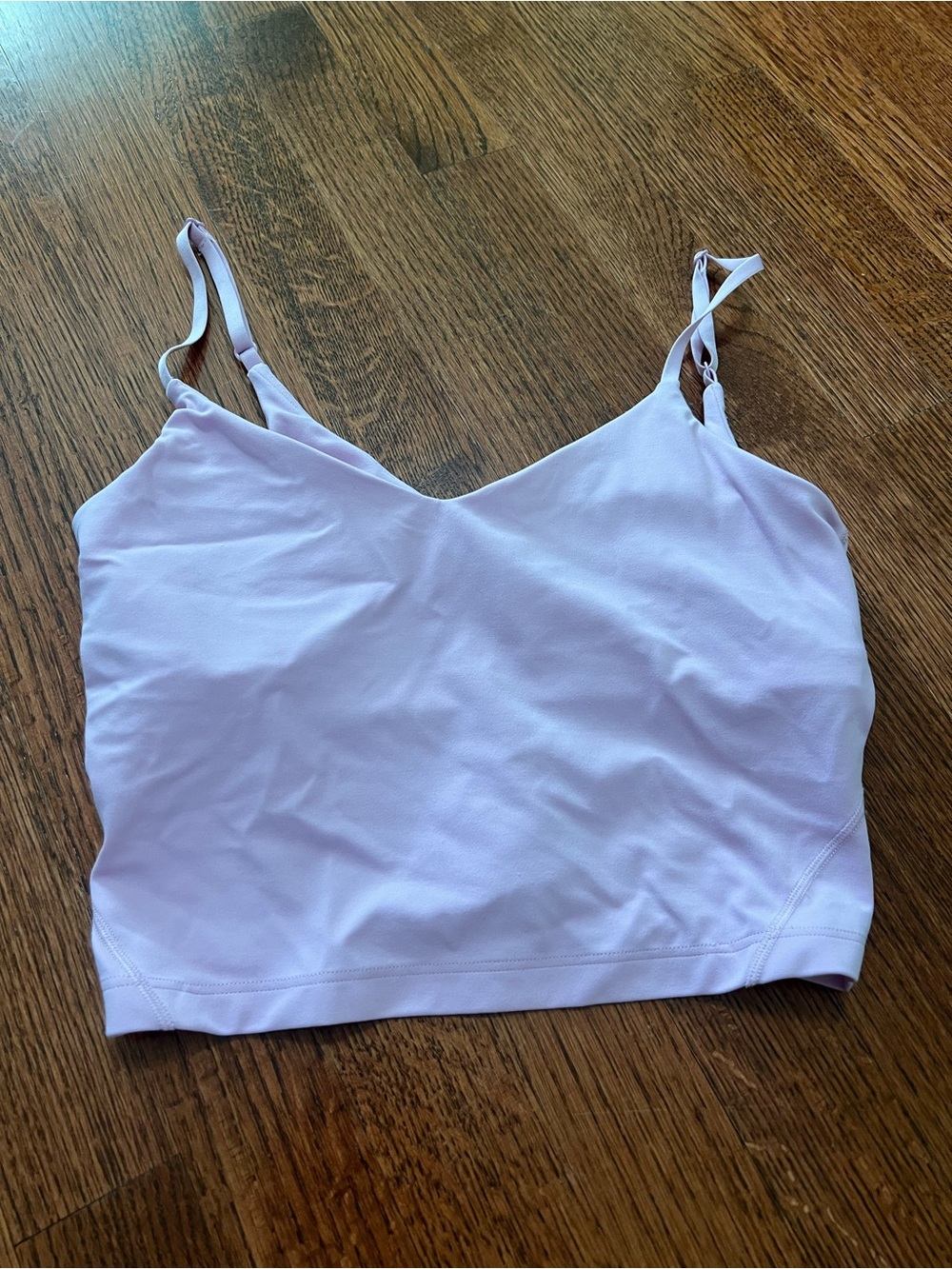Lululemon pink align tank adjustable straps